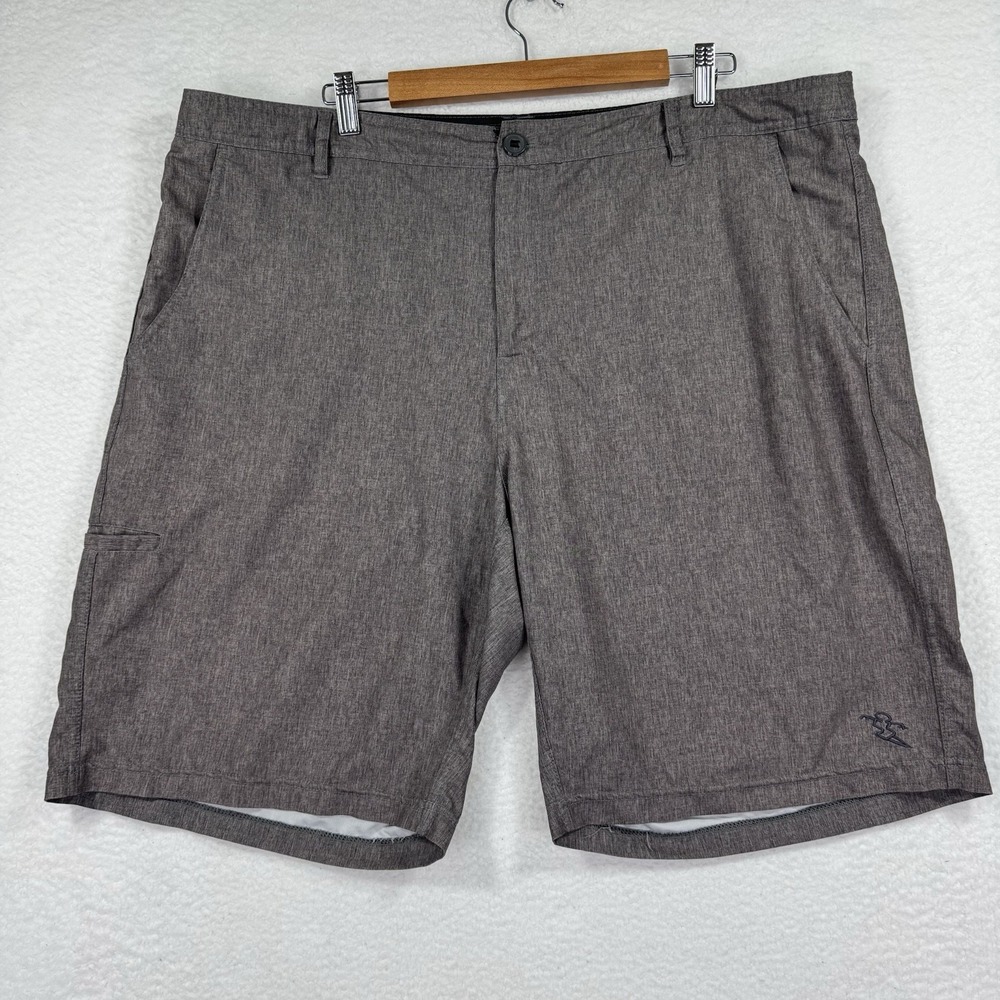 Da Hui Shorts Mens 42 Gray Quick Dry‎ Hybrid Collection Board Shorts